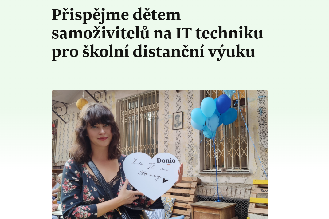 Podpořte děti samoživitelů s pořízením IT techniky