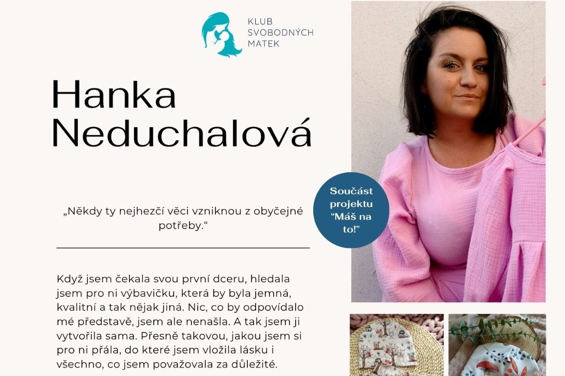 Máma, která tvoří srdcem: Příběh Hanky Neduchalové
